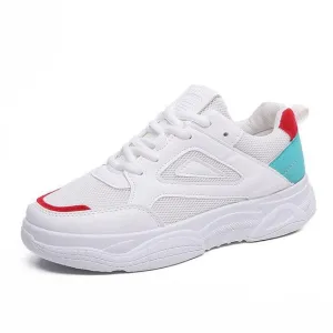 Girly White Sneaker Shoes