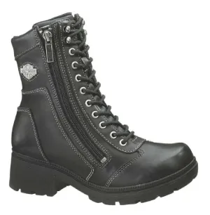Harley-Davidson® Women's Tessa Leather Combat Style Boots D85262