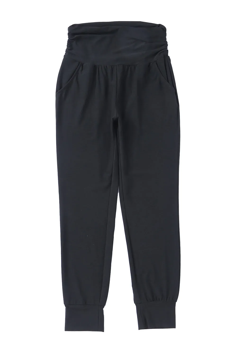 High-Waisted Pleated Pocket Leggings: Your Canvas, Your Style
