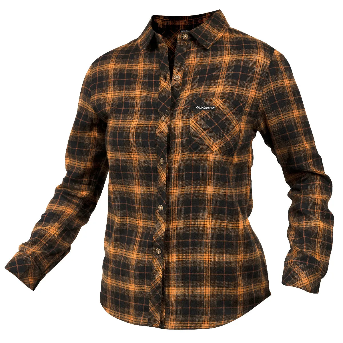 Honey Women's Flannel - Gold/Black