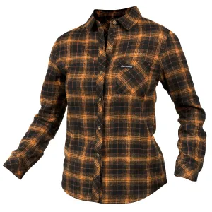 Honey Women's Flannel - Gold/Black