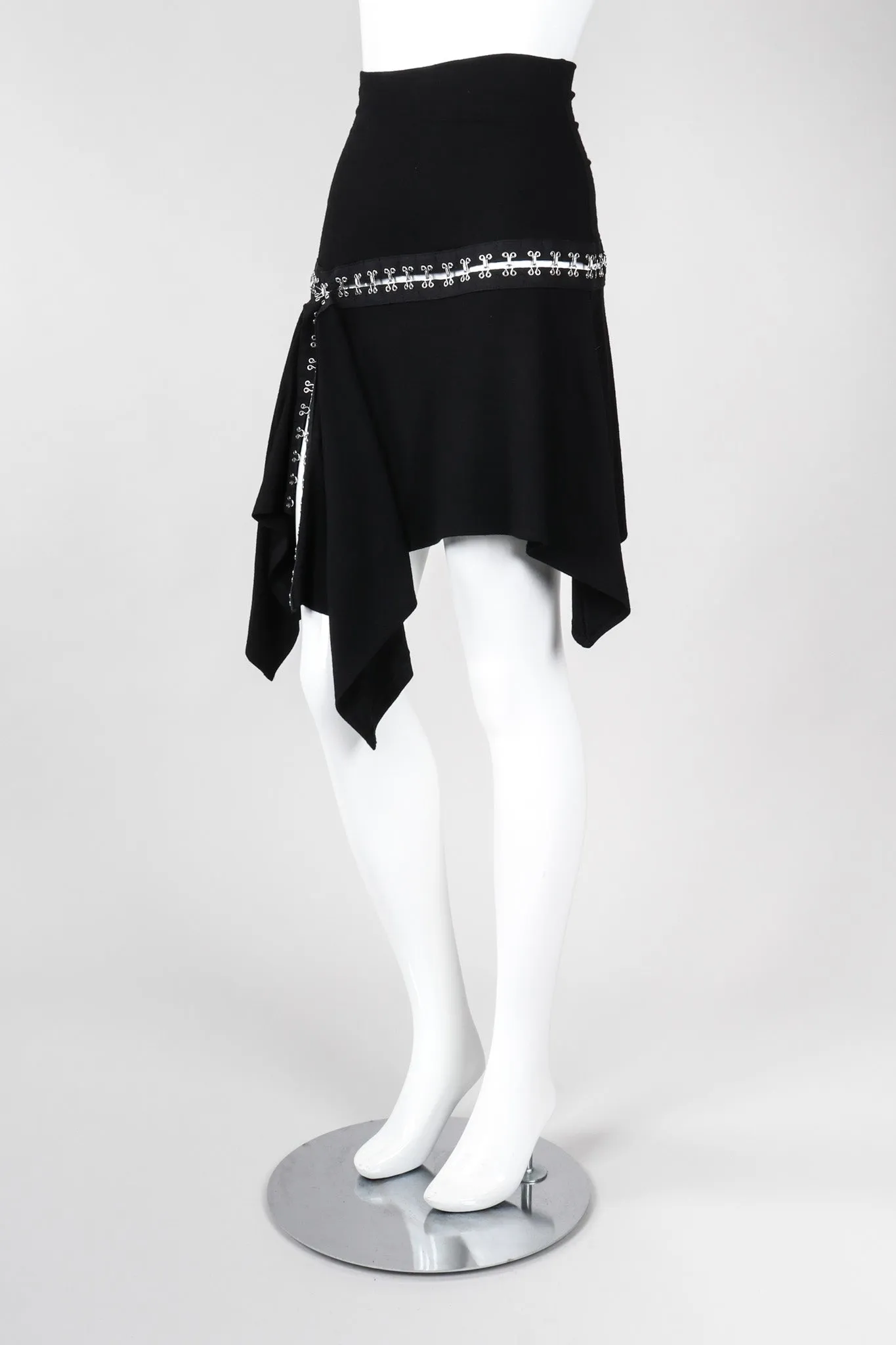 Hook & Eye Flip Skirt