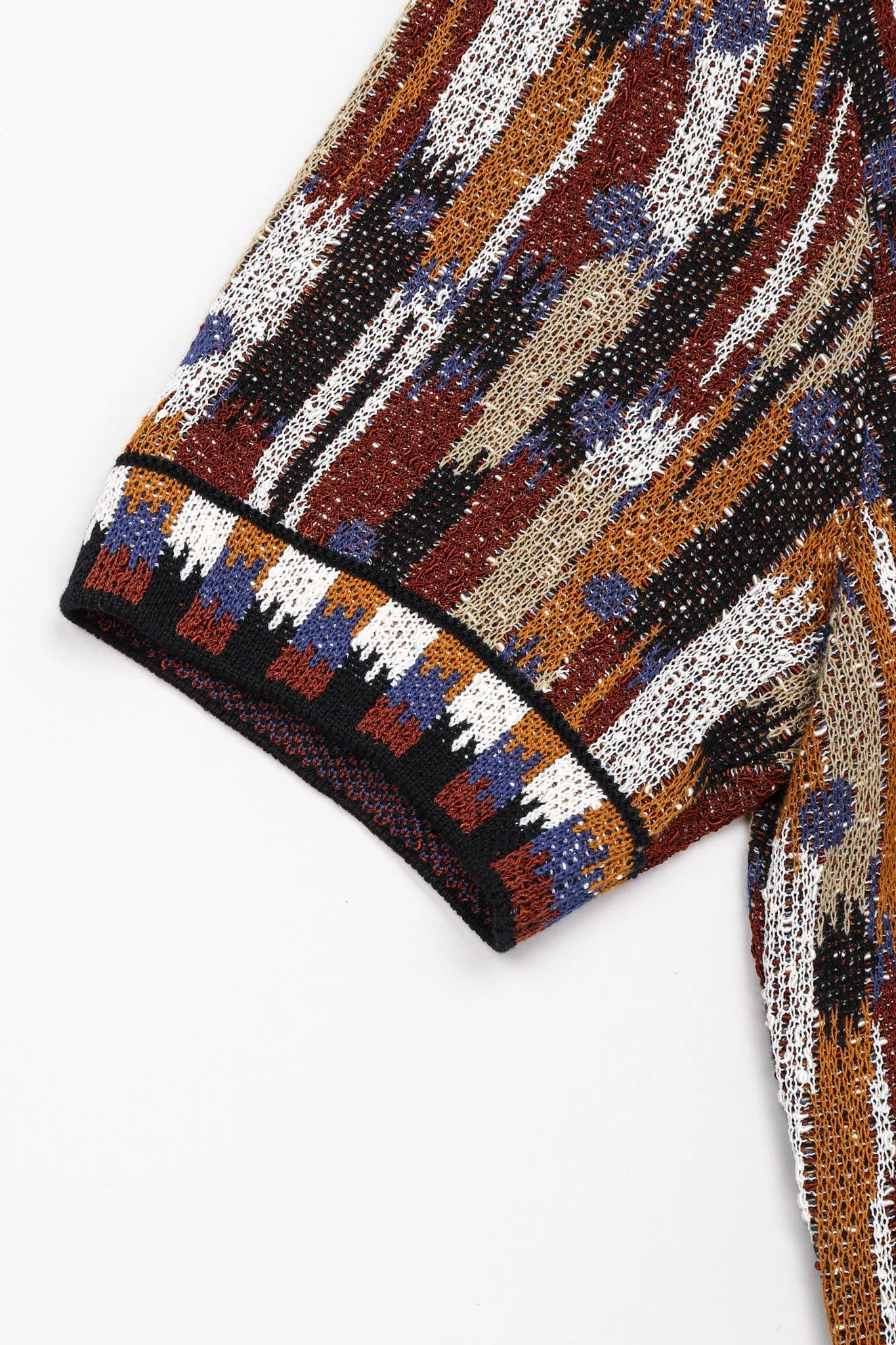 Ikat Knit Midi Dress