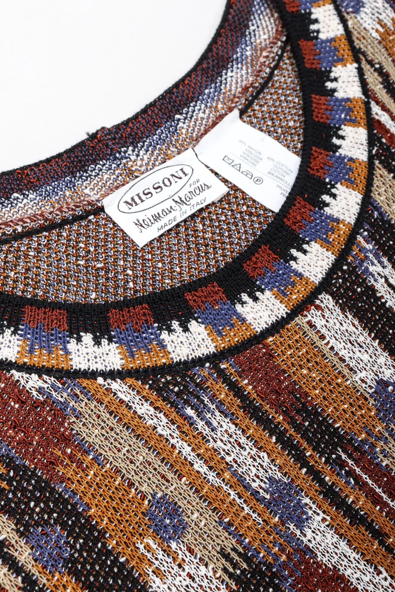 Ikat Knit Midi Dress