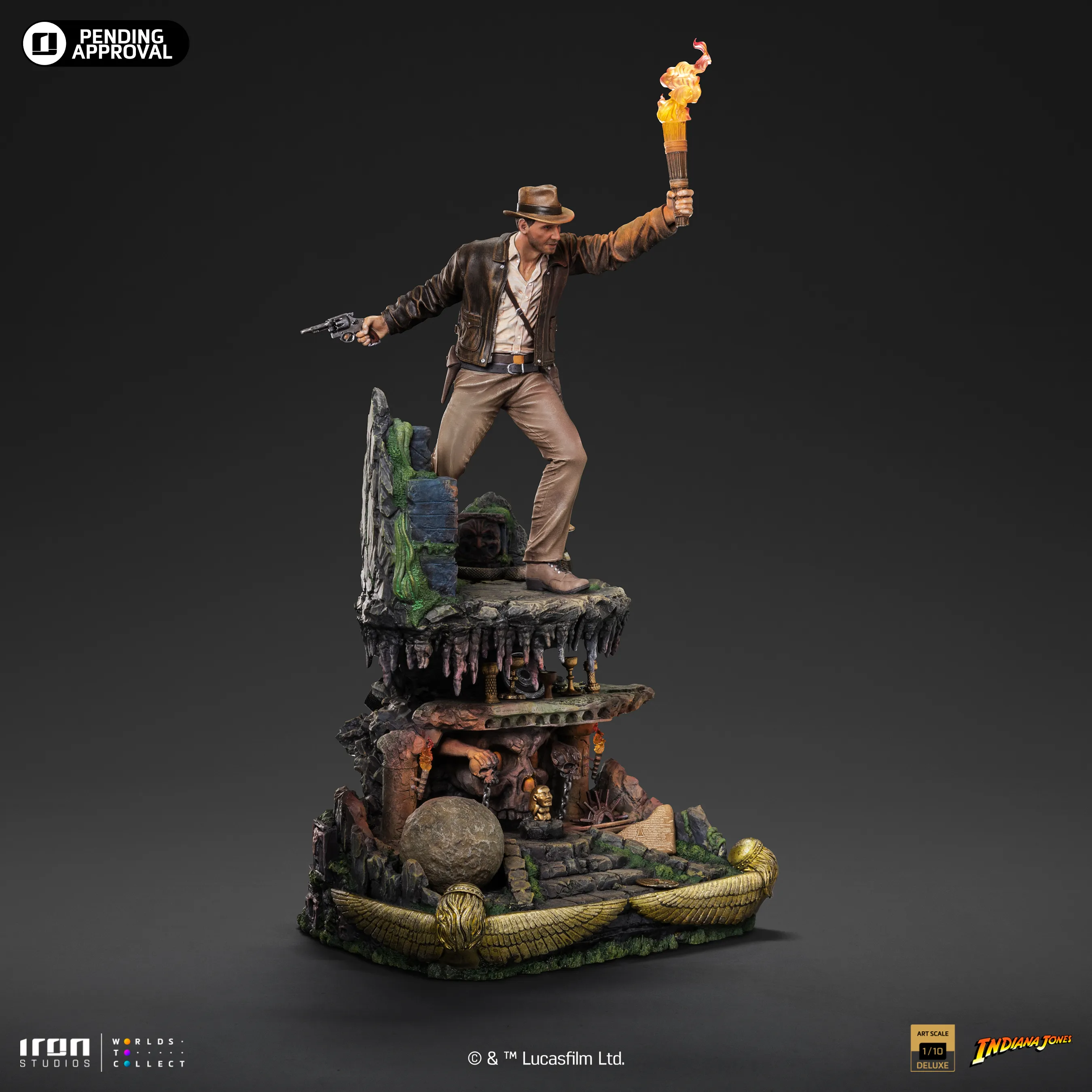 Indiana Jones Deluxe 1/10 Scale Statue Pre-order