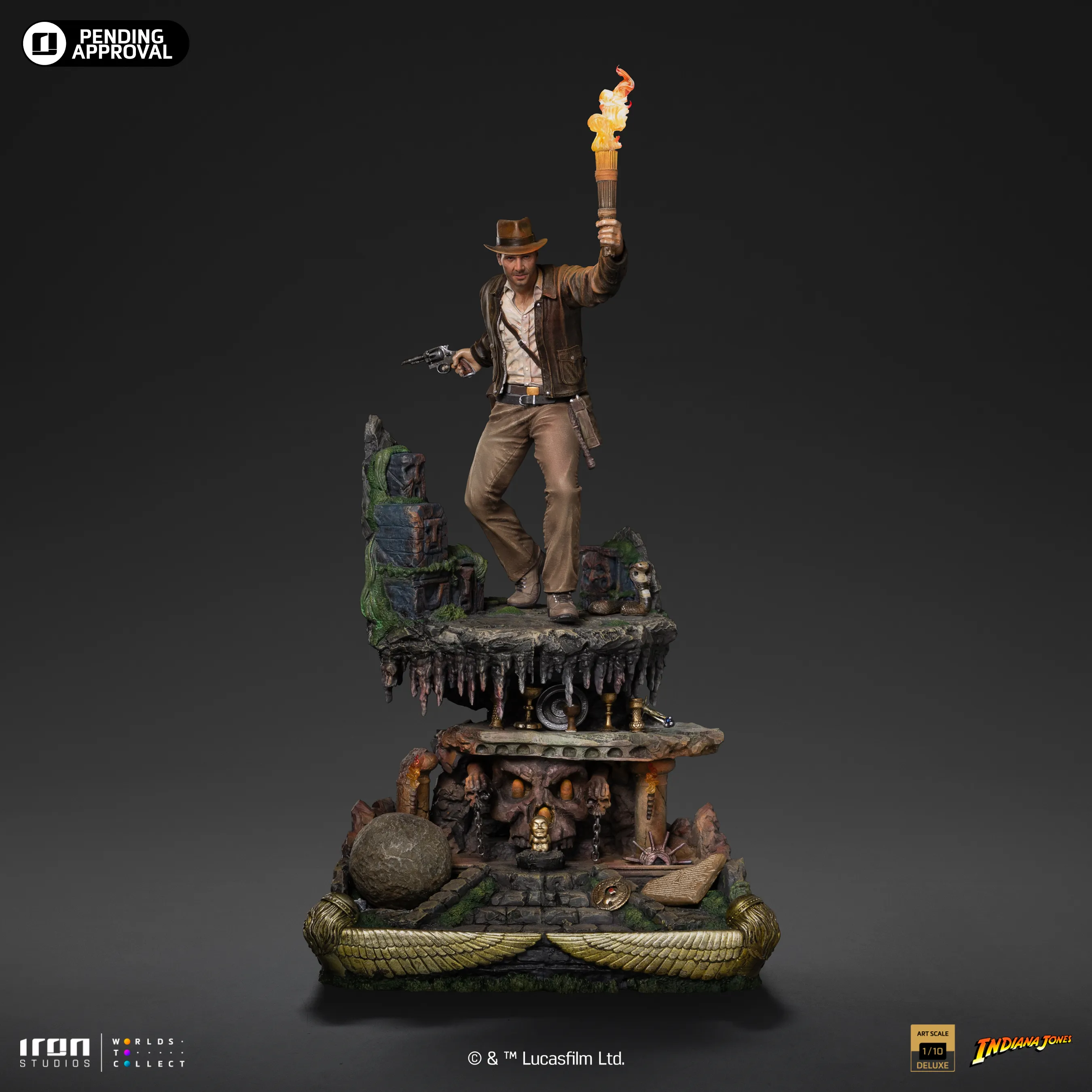 Indiana Jones Deluxe 1/10 Scale Statue Pre-order