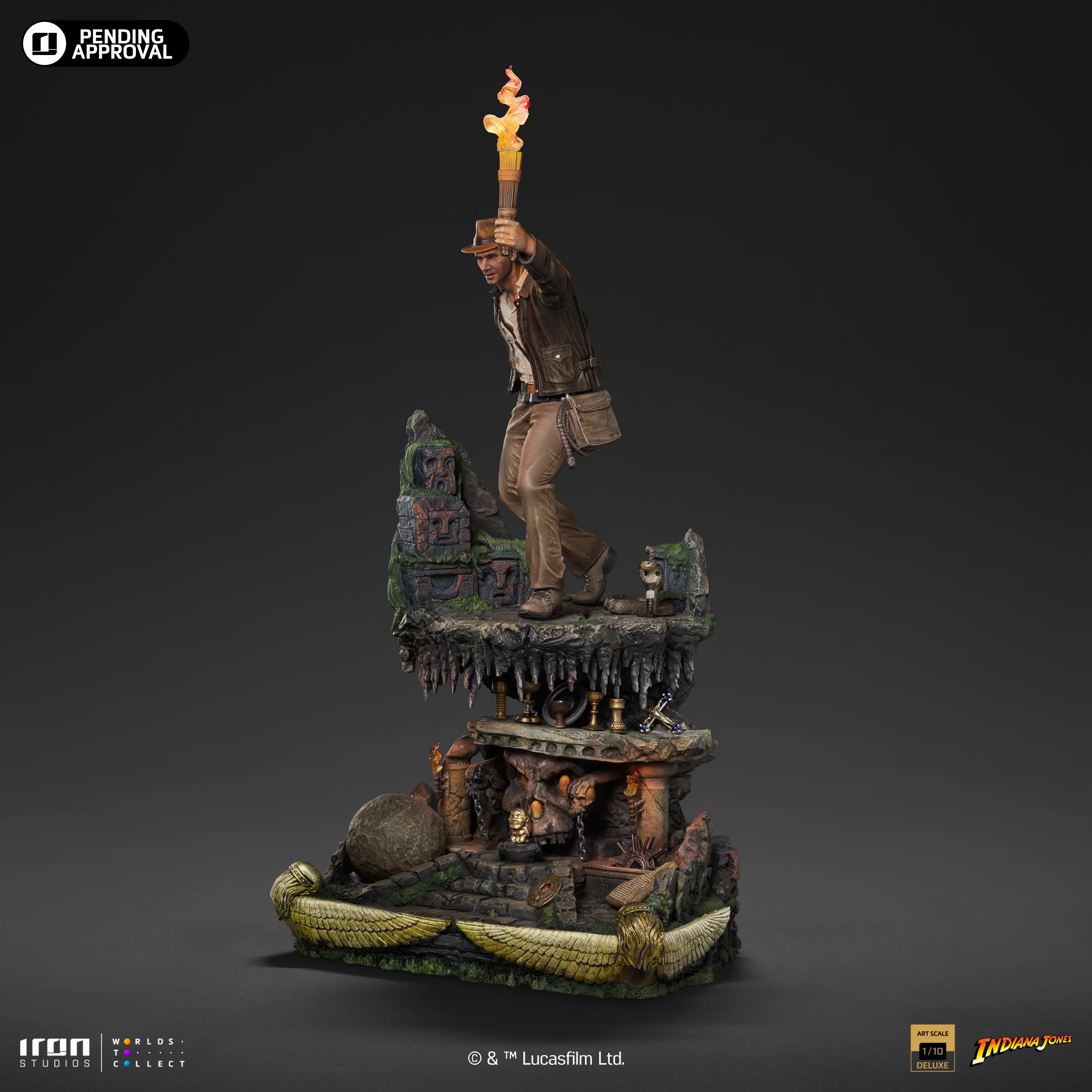 Indiana Jones Deluxe 1/10 Scale Statue Pre-order