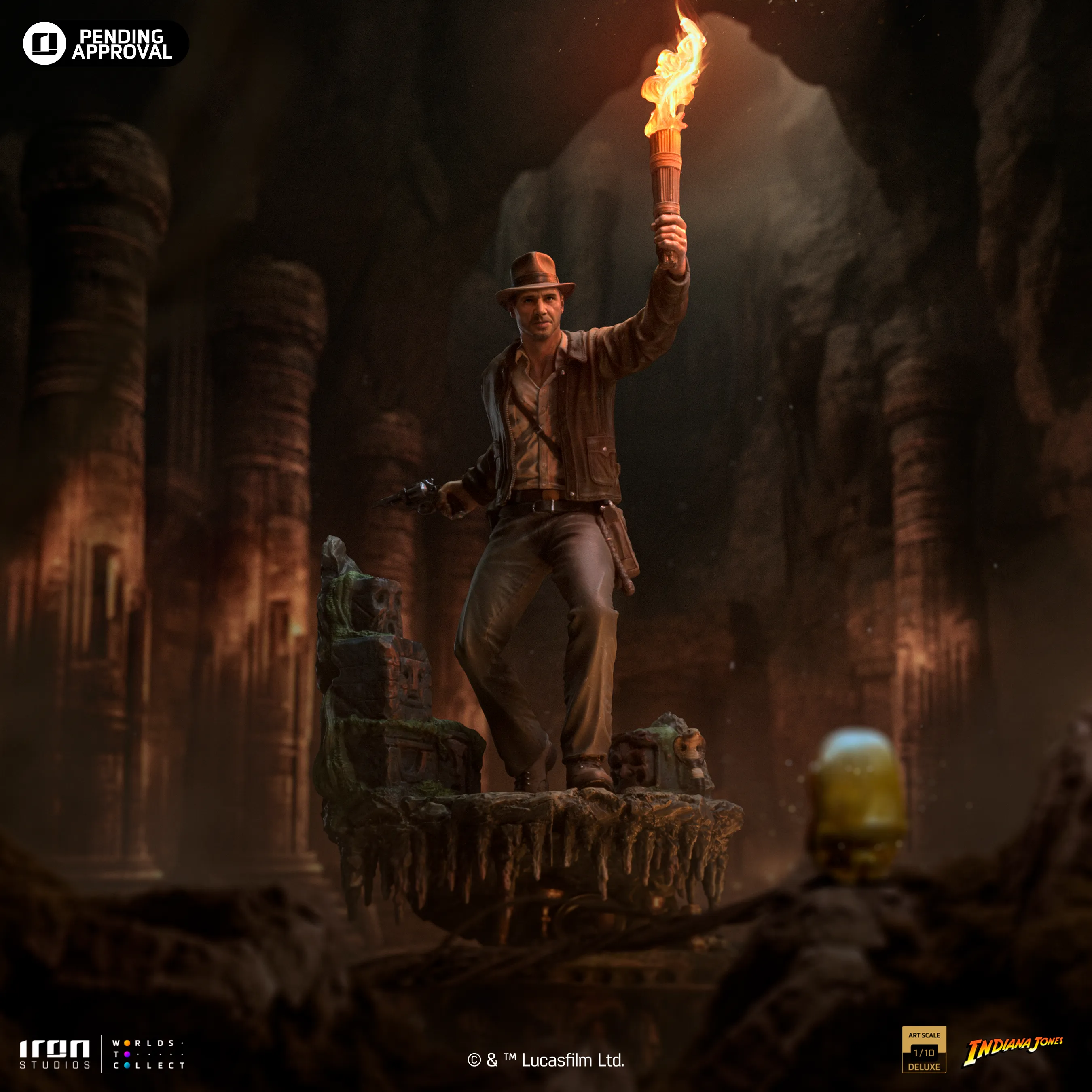 Indiana Jones Deluxe 1/10 Scale Statue Pre-order