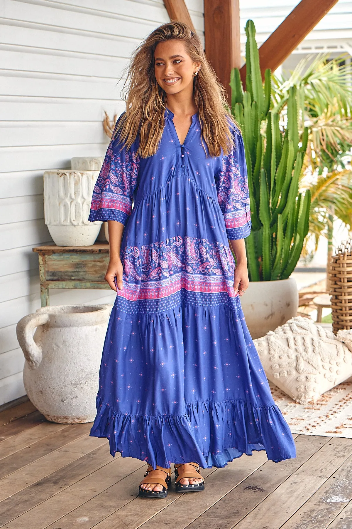 Jazmin Maxi Dress - Celestial