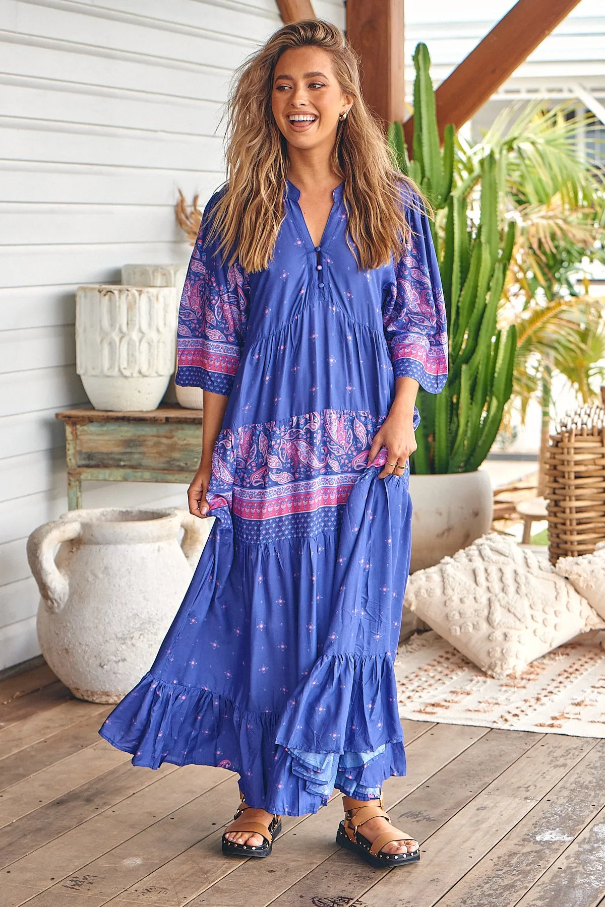 Jazmin Maxi Dress - Celestial