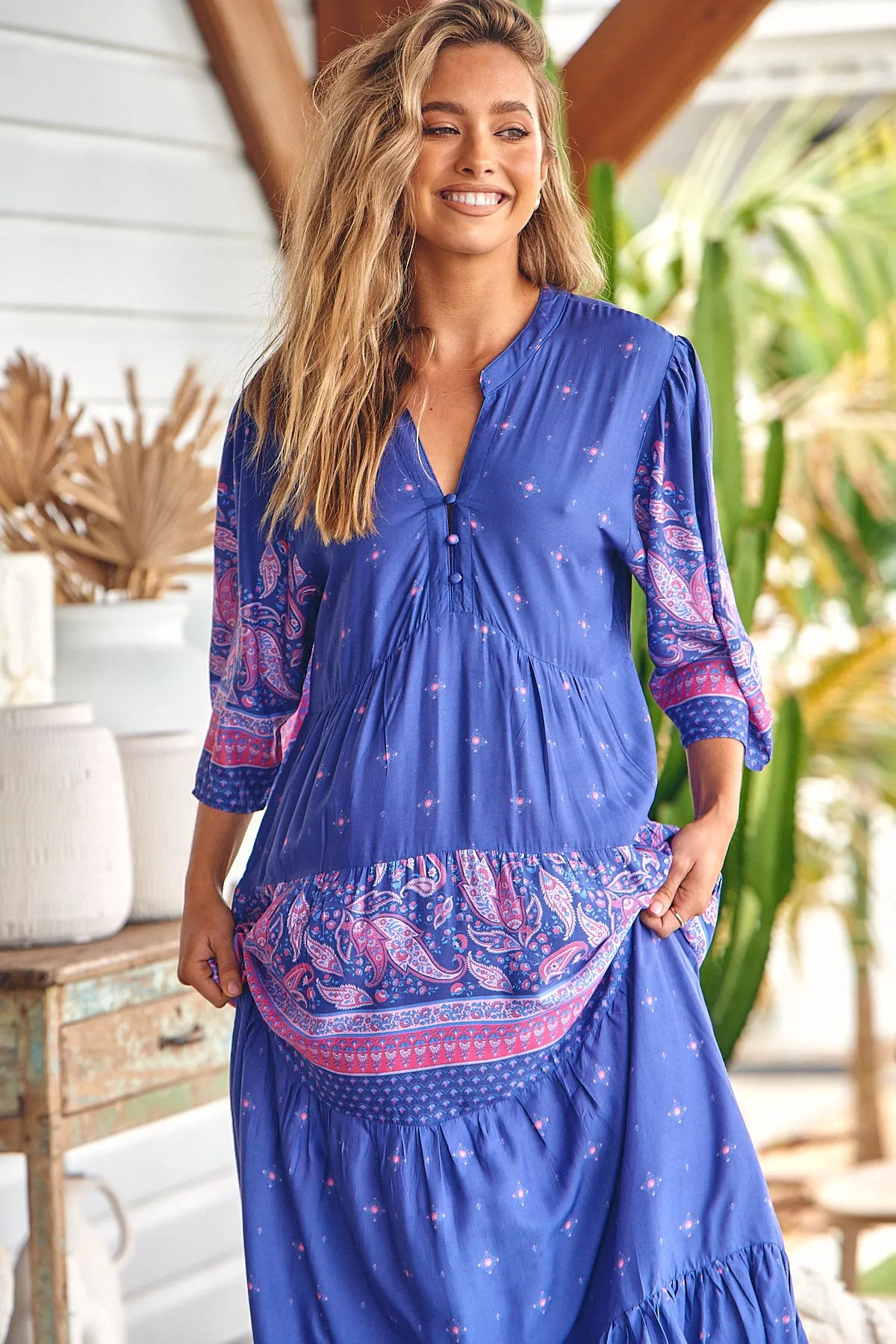 Jazmin Maxi Dress - Celestial