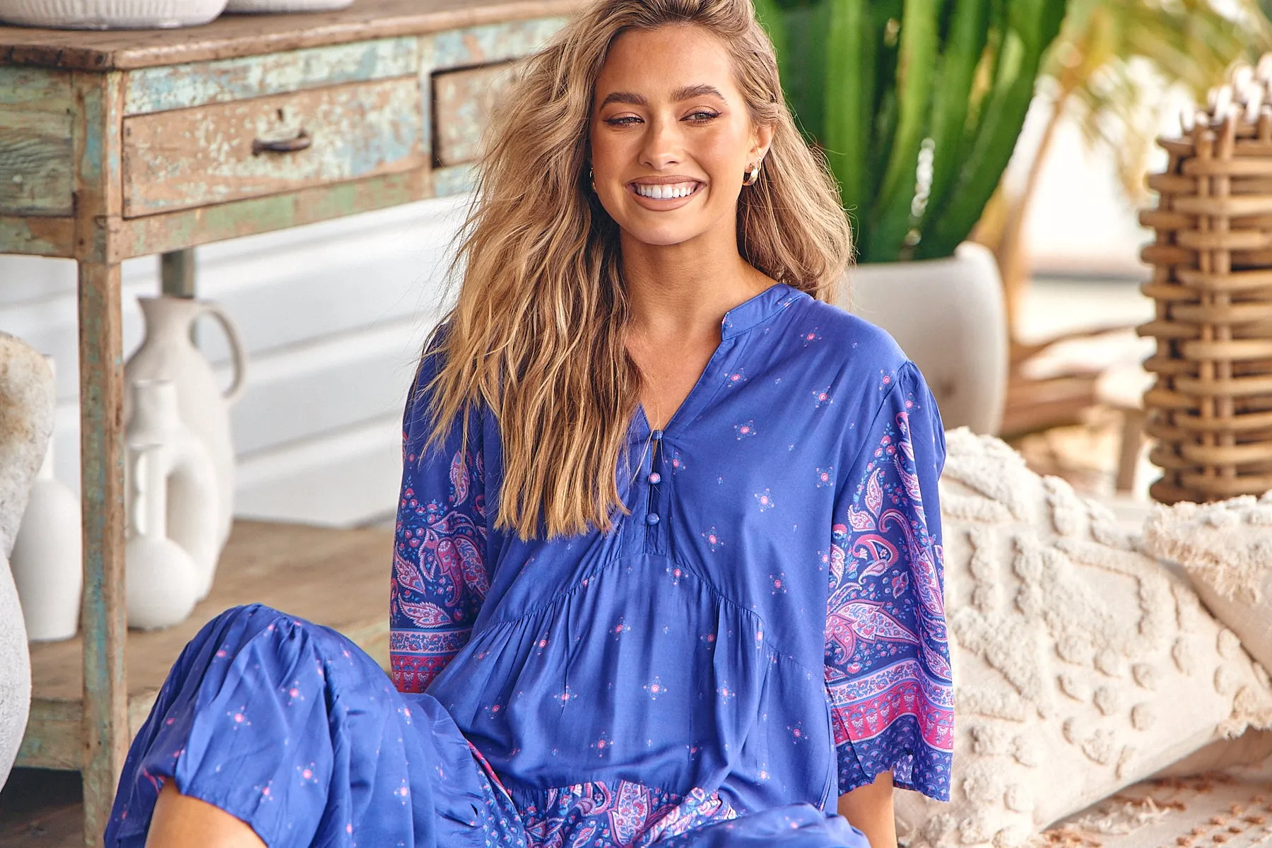 Jazmin Maxi Dress - Celestial