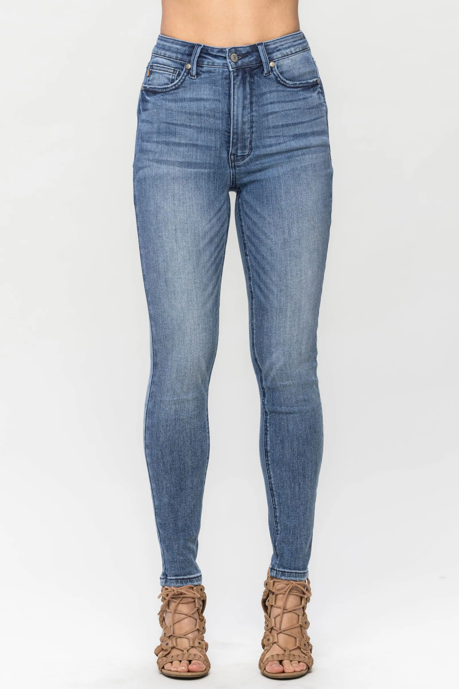 Judy Blue || Gracie Tummy Control High Waist Vintage Skinny Jean
