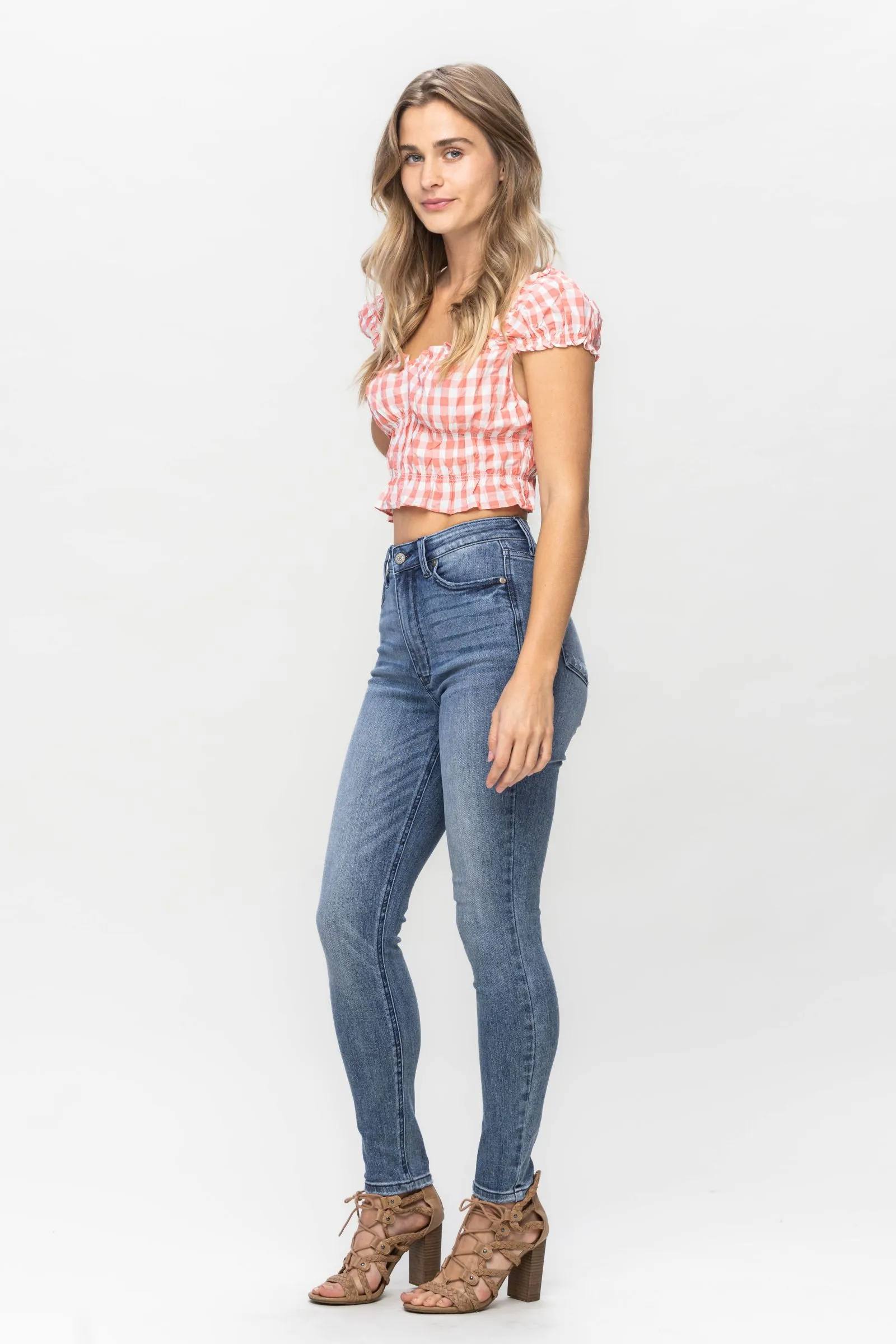 Judy Blue || Gracie Tummy Control High Waist Vintage Skinny Jean