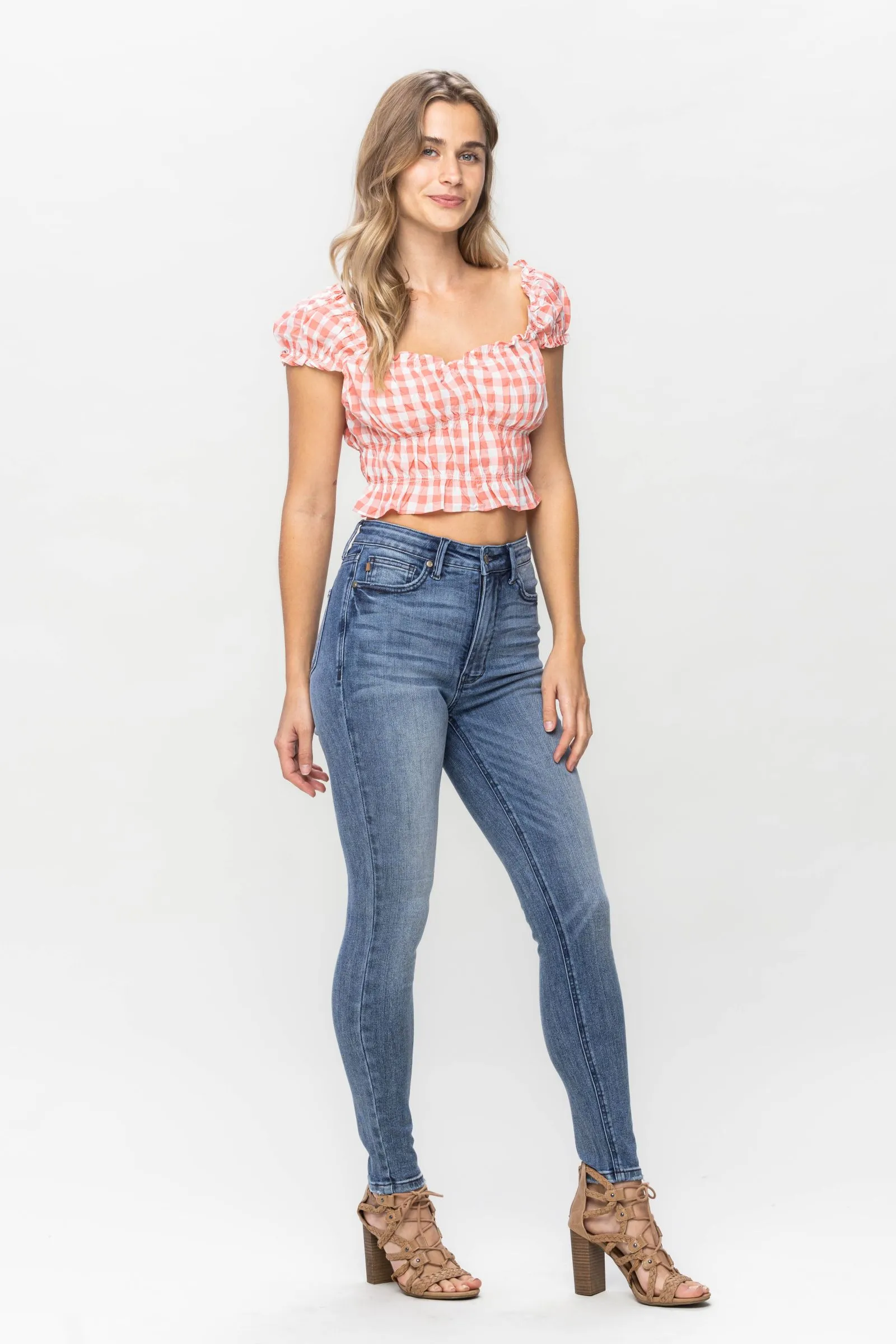 Judy Blue || Gracie Tummy Control High Waist Vintage Skinny Jean