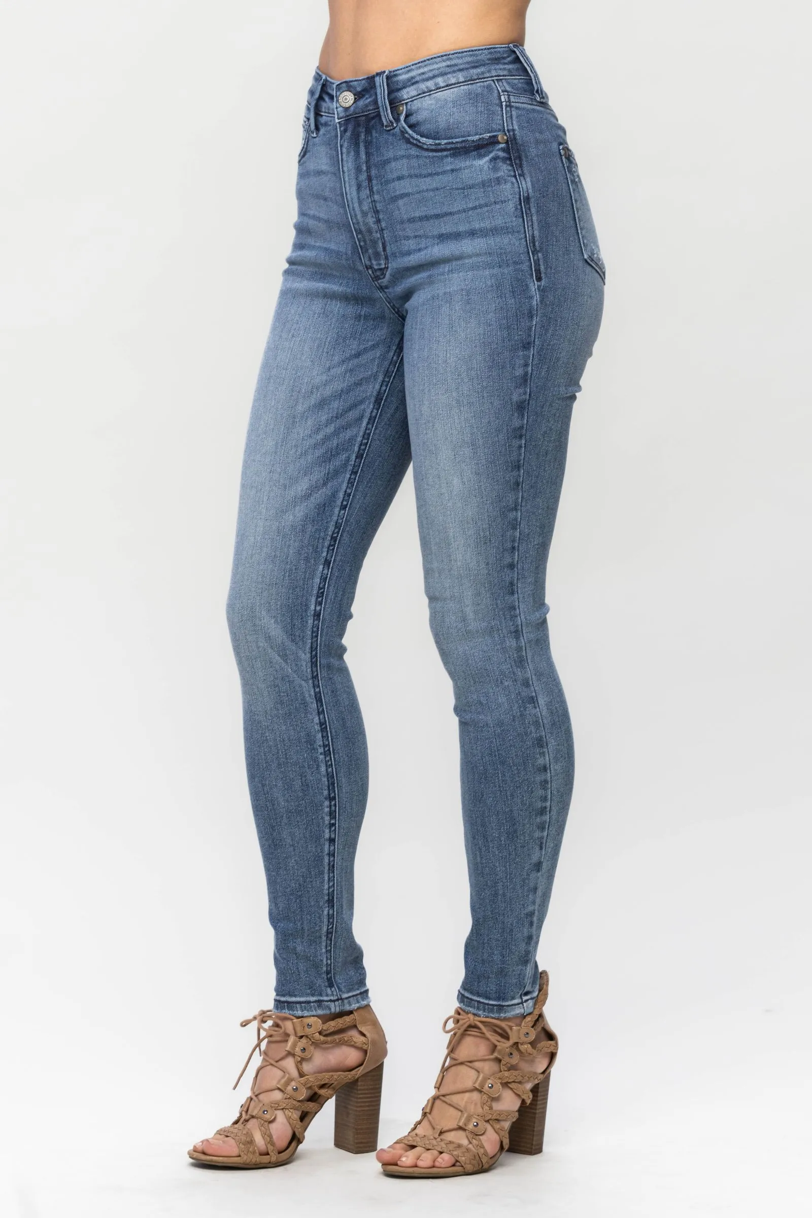 Judy Blue || Gracie Tummy Control High Waist Vintage Skinny Jean