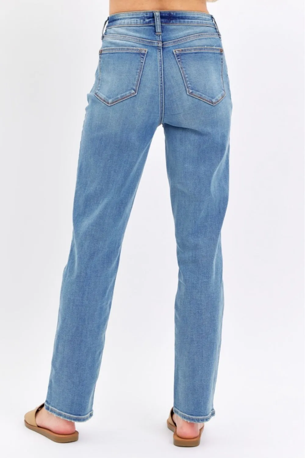 Judy Blue High Waist Straight Jeans -Online Exclusive