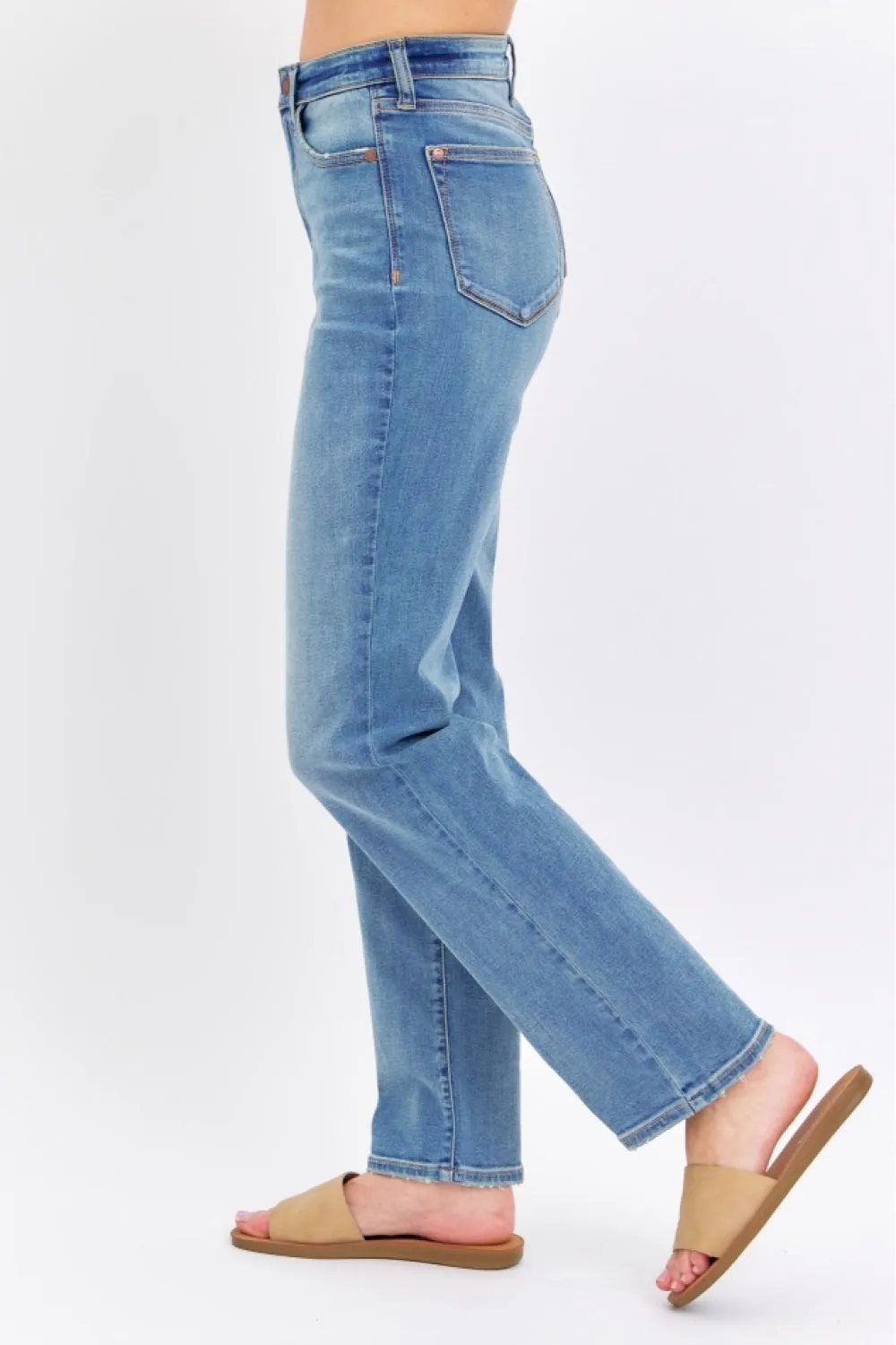 Judy Blue High Waist Straight Jeans -Online Exclusive