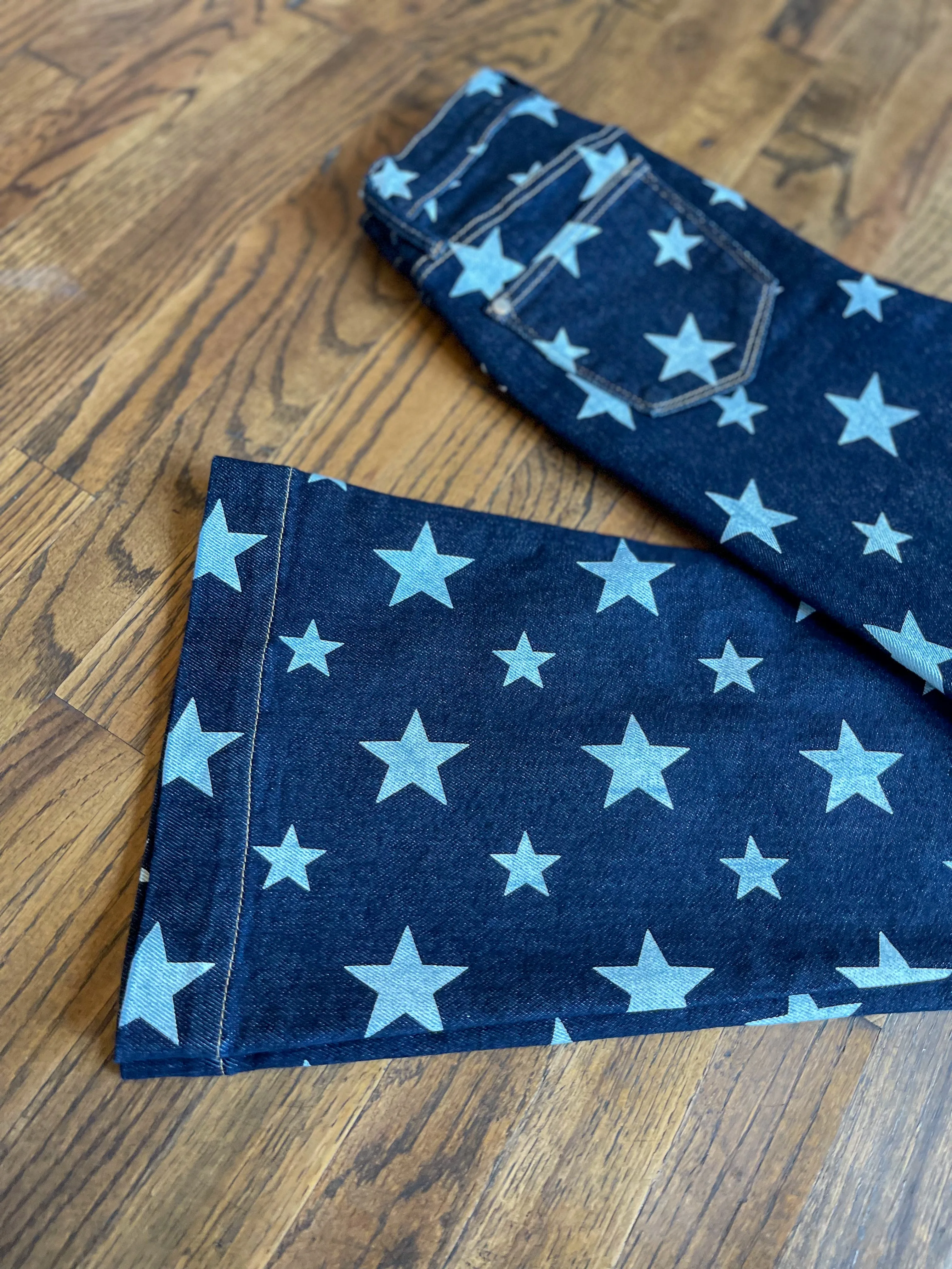 Judy Blue || Starry Nights High Waist Rinse Wash Flare Jean