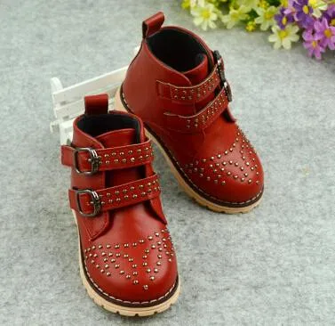 Kids Rivet Fashion Boots