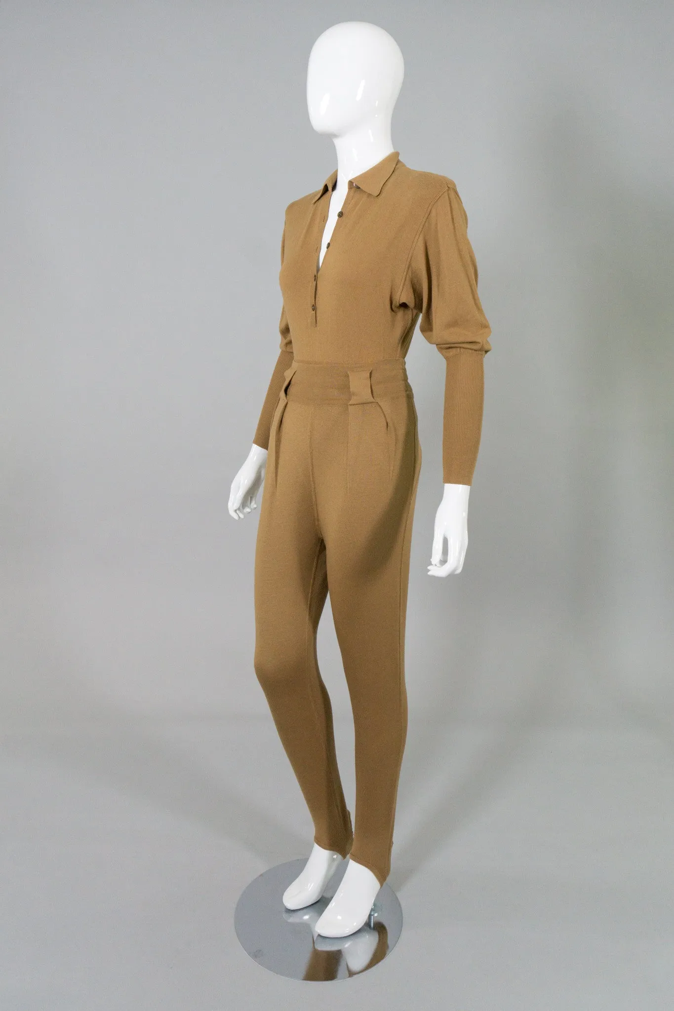 Knit Bodysuit and Pant Set