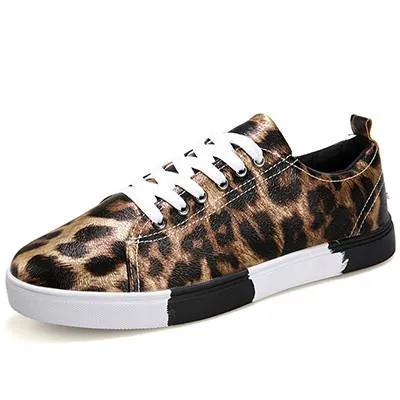 Leopard Camouflage Pattern Sport Shoe In 3 Colors!