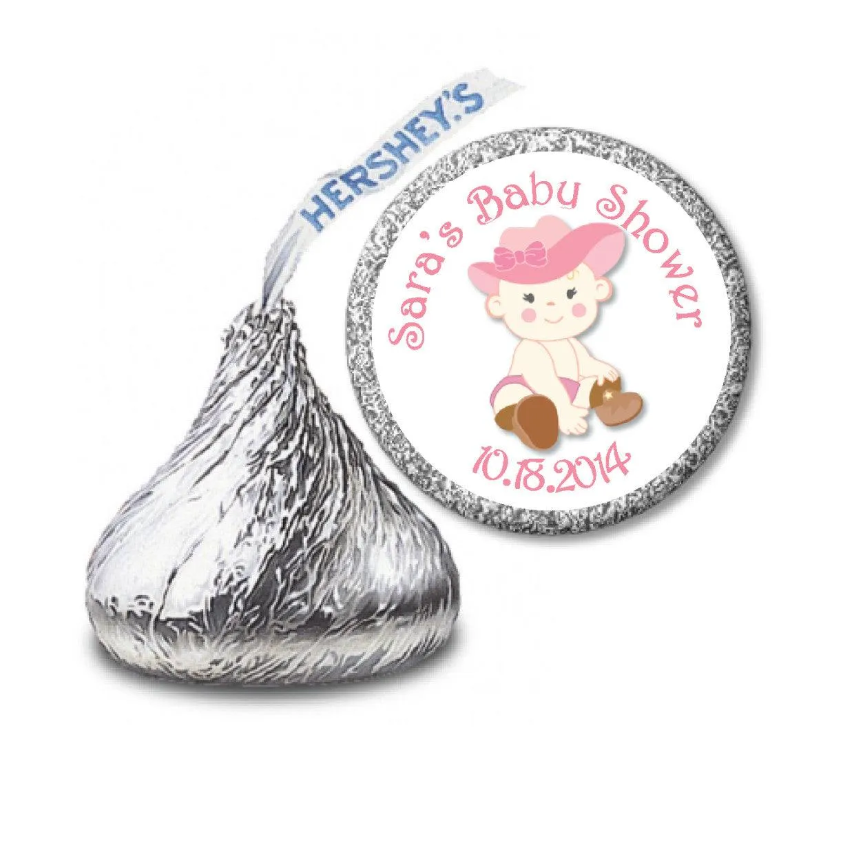 Lil' Cowgirl Stickers -  Baby Shower