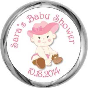 Lil' Cowgirl Stickers -  Baby Shower