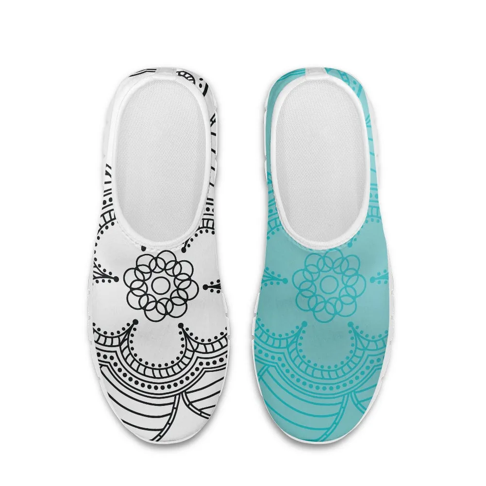 Mandala Pattern Low-Cut Casual Shoes