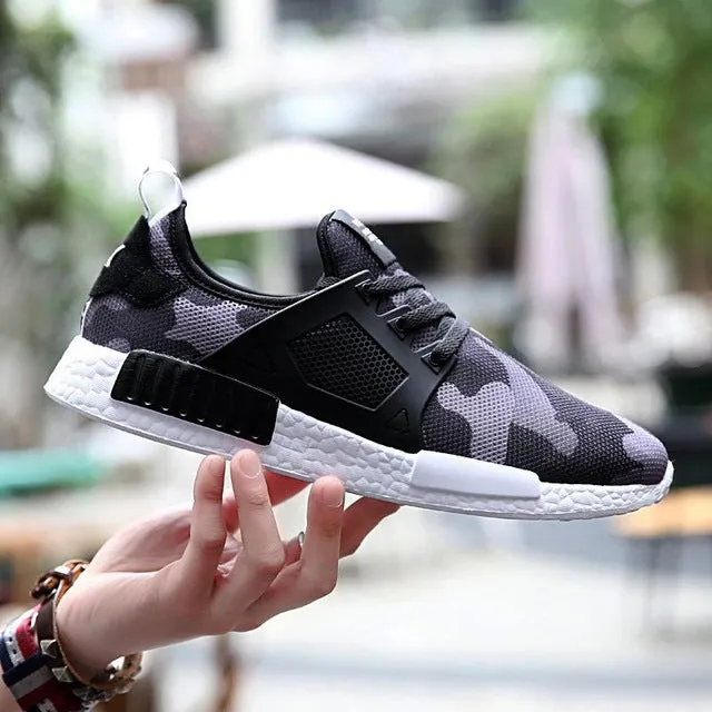 Men's Low Top Camo Sneakers