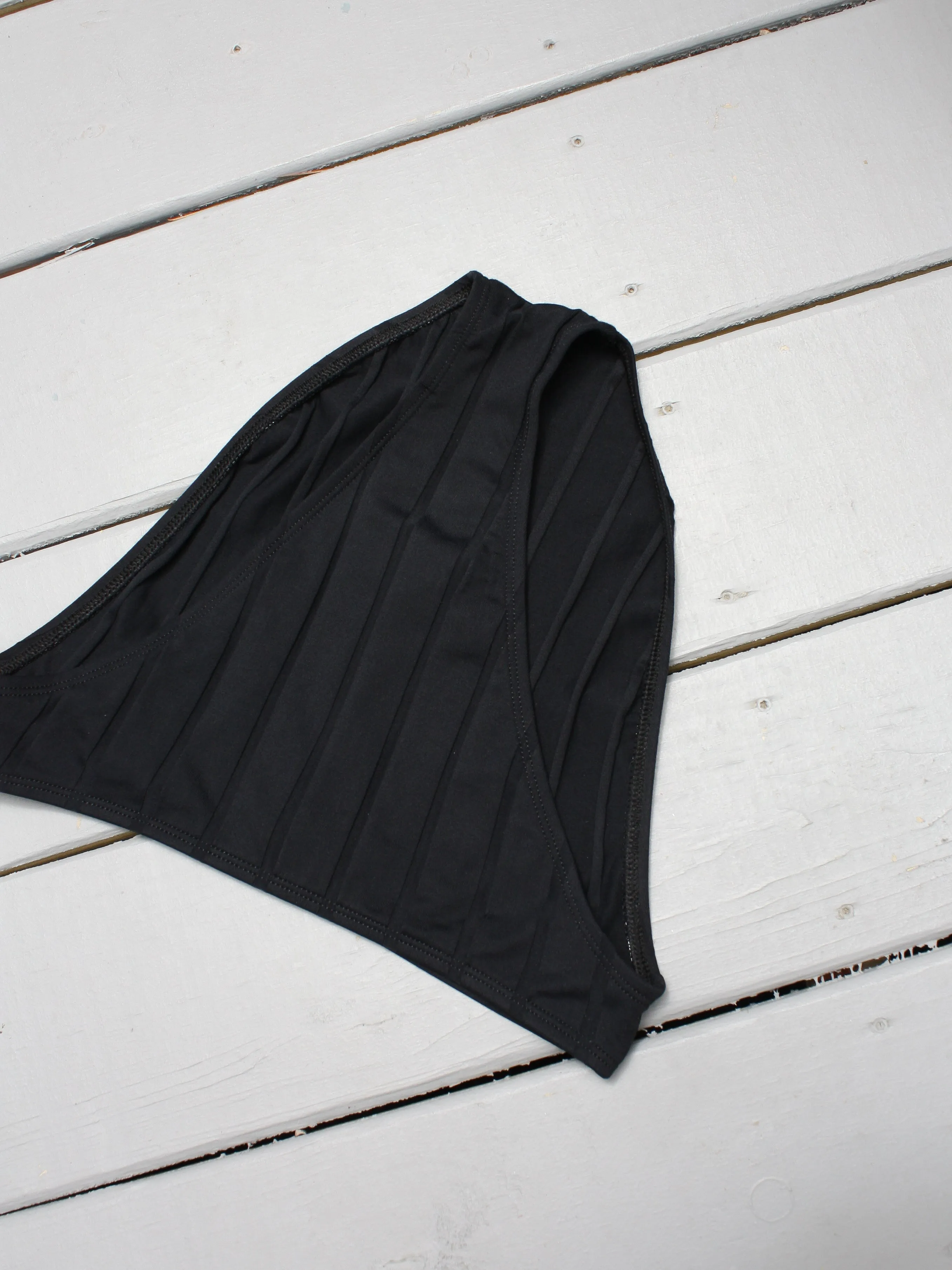 Minimalist Ribbed Tankini