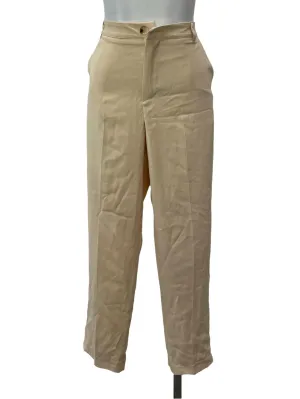 Nude Cropped Pants