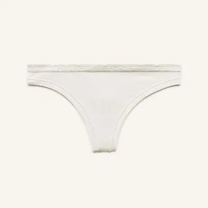 Organic Cotton Low Rise Thong