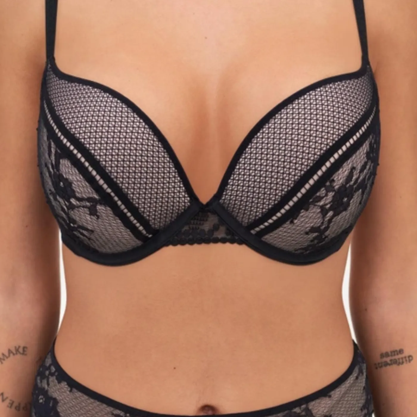 Passionata Olivia Push Up Bra | Black