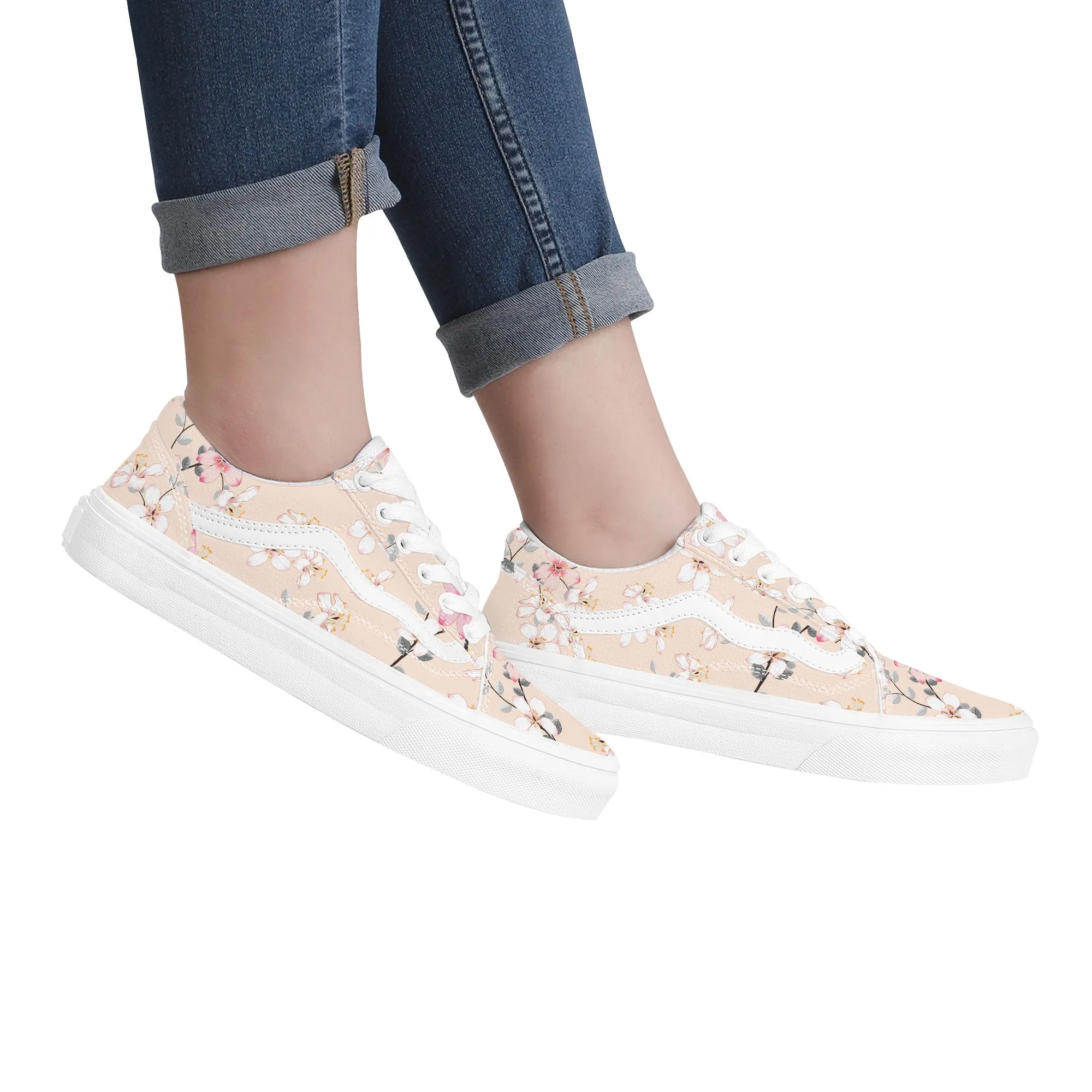 Pink Bloom Low Top Sneaker