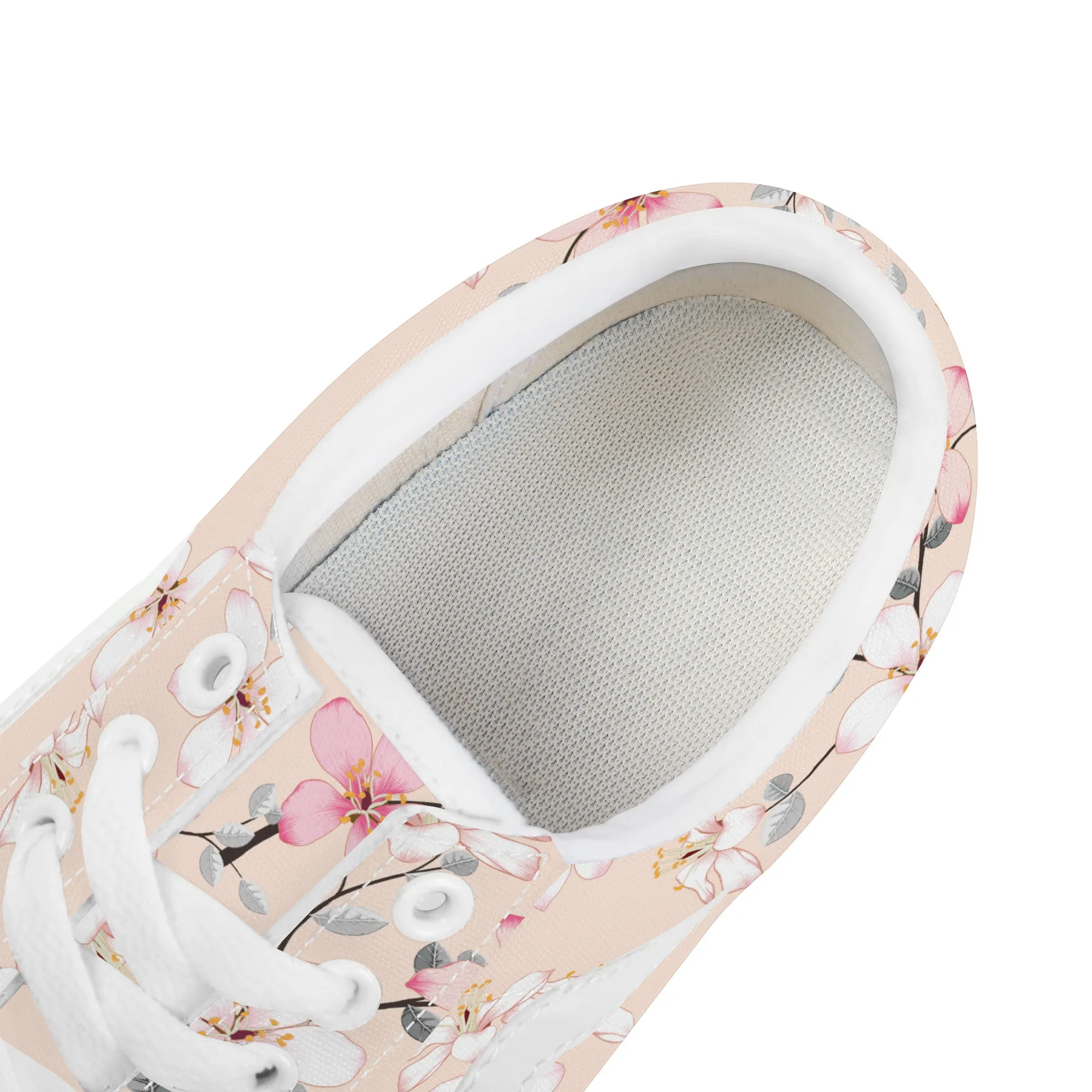 Pink Bloom Low Top Sneaker