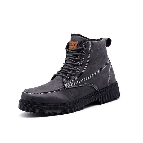 Plush Cotton Snow Boots