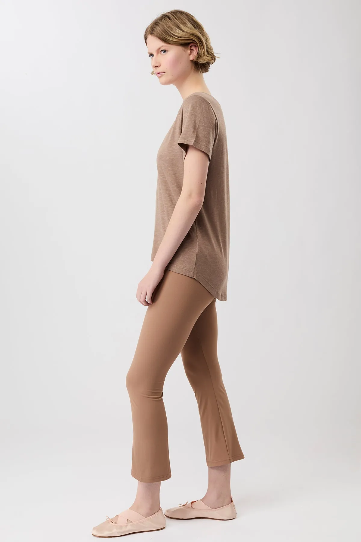 Retro Cropped Pants Curtado