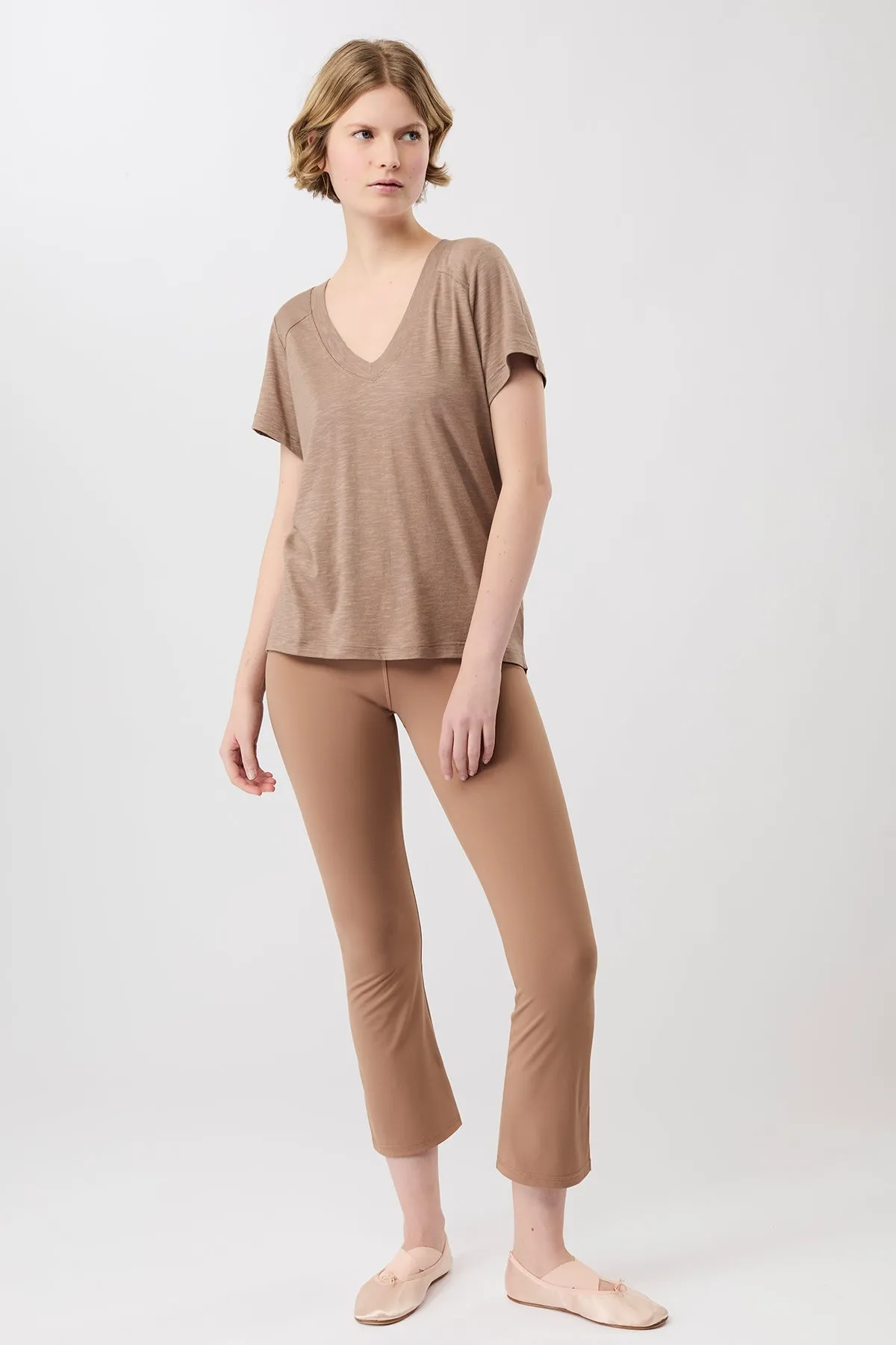 Retro Cropped Pants Curtado