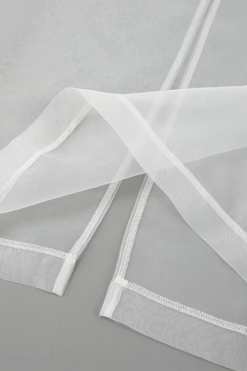Sexy See-Through Zipper High Waist Type A Bottoms