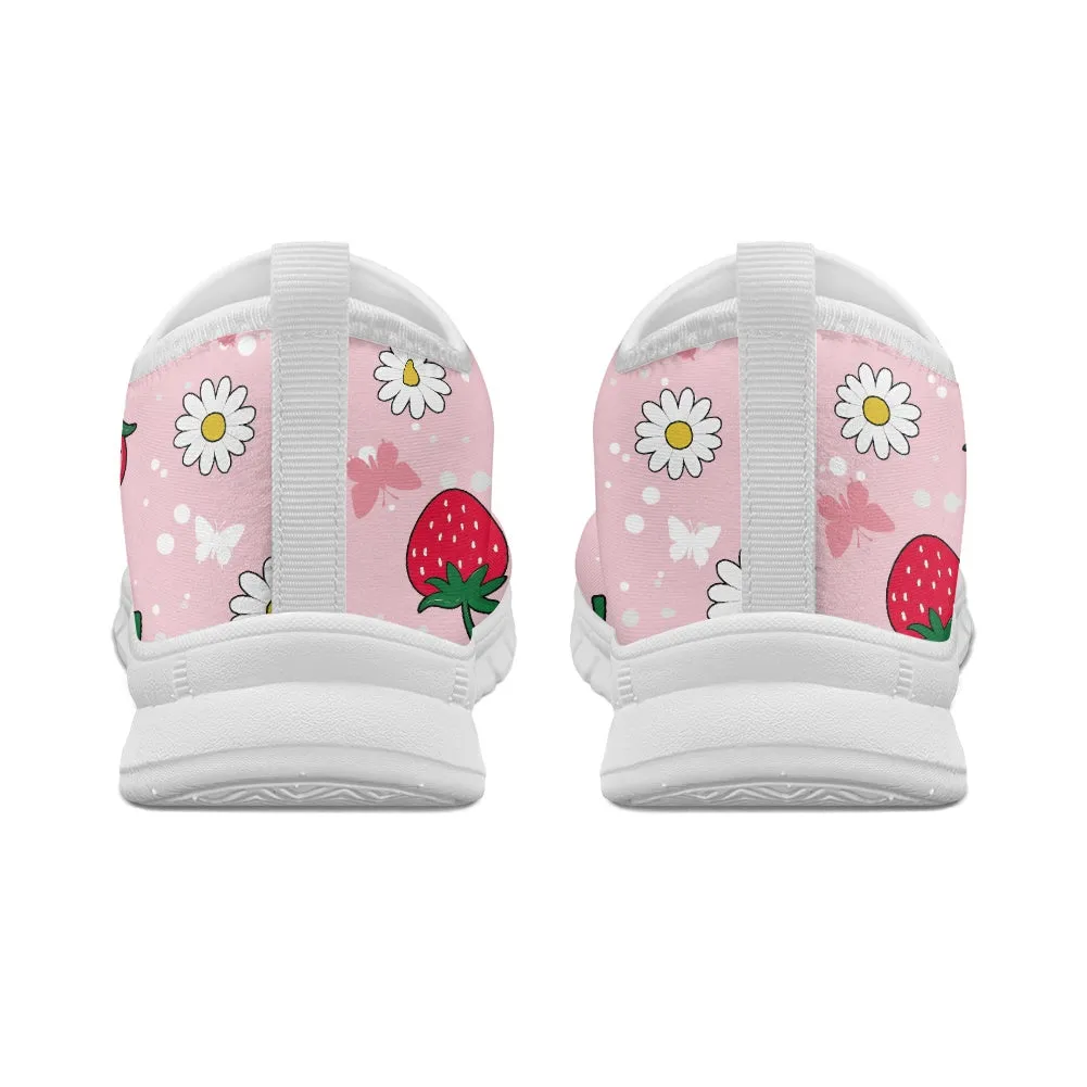 Strawberry Delight Low-Cut Casual Shoes