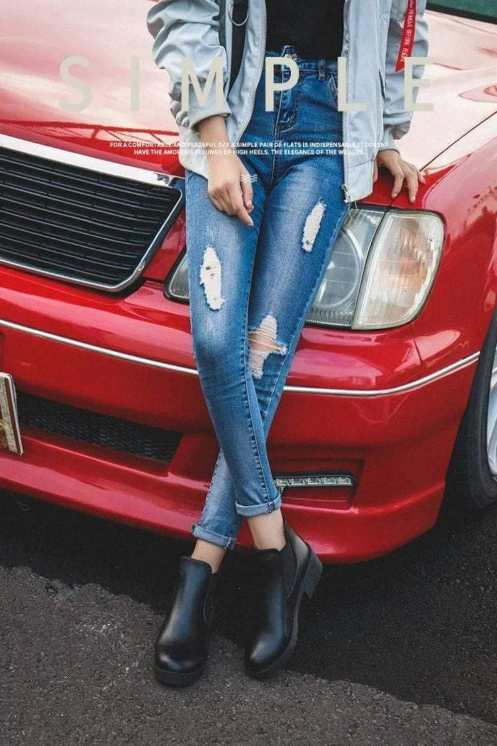 Tamara Black Chelsea Boots