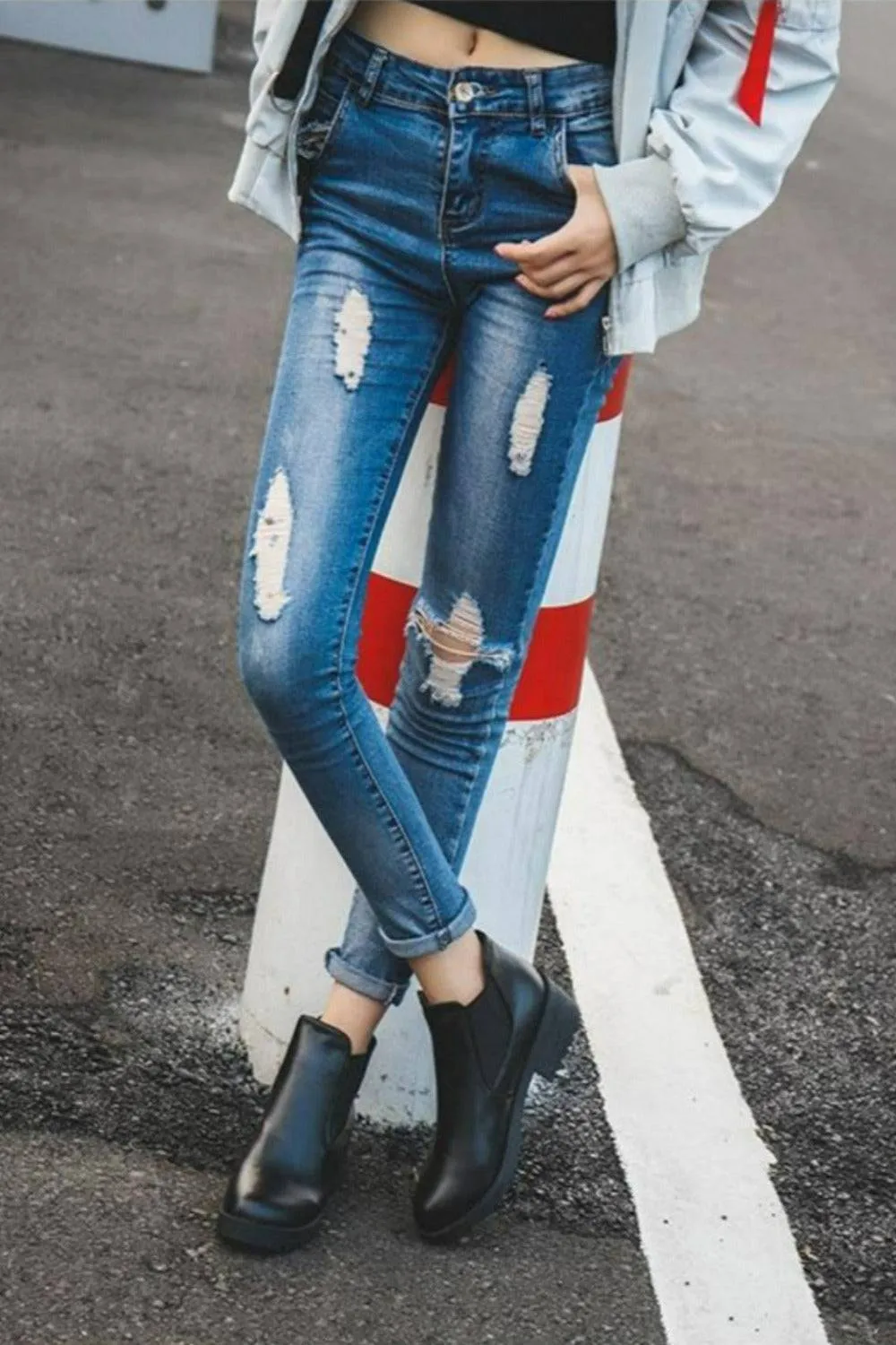 Tamara Black Chelsea Boots