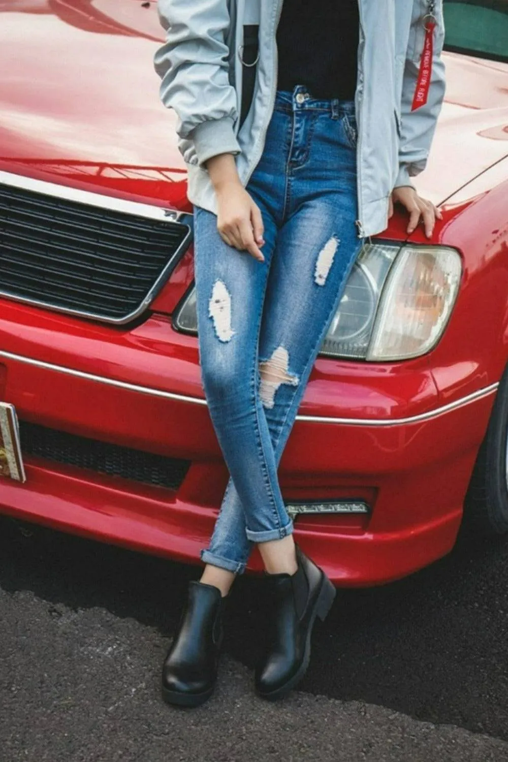 Tamara Black Chelsea Boots