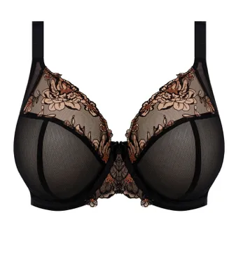 Teagan Plunge Bra EL302602 - Black/Almond