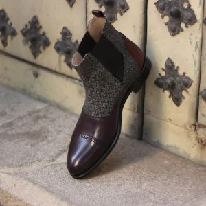 The Herringbone Custom Chelsea Boot