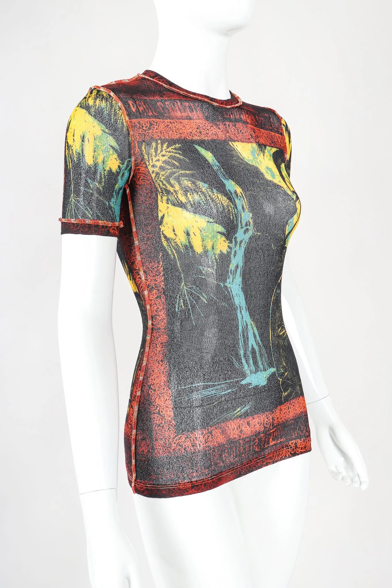 Tiki Waterfall Mesh T-Shirt