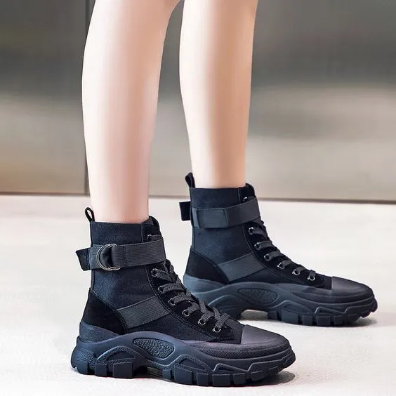 Trendy Style Cool High Top Martin Boots