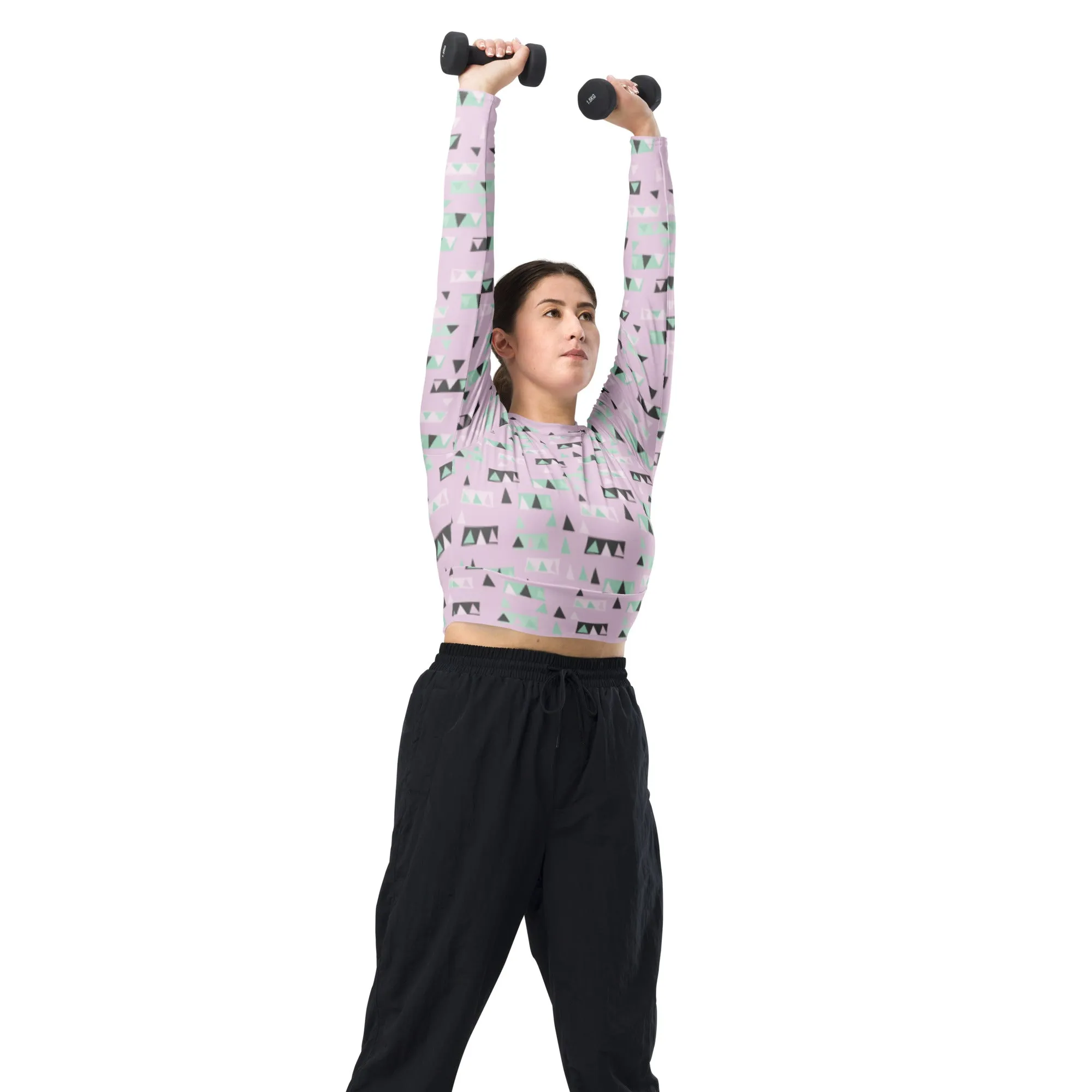 Underboob Crop Top, Pastel Christmas