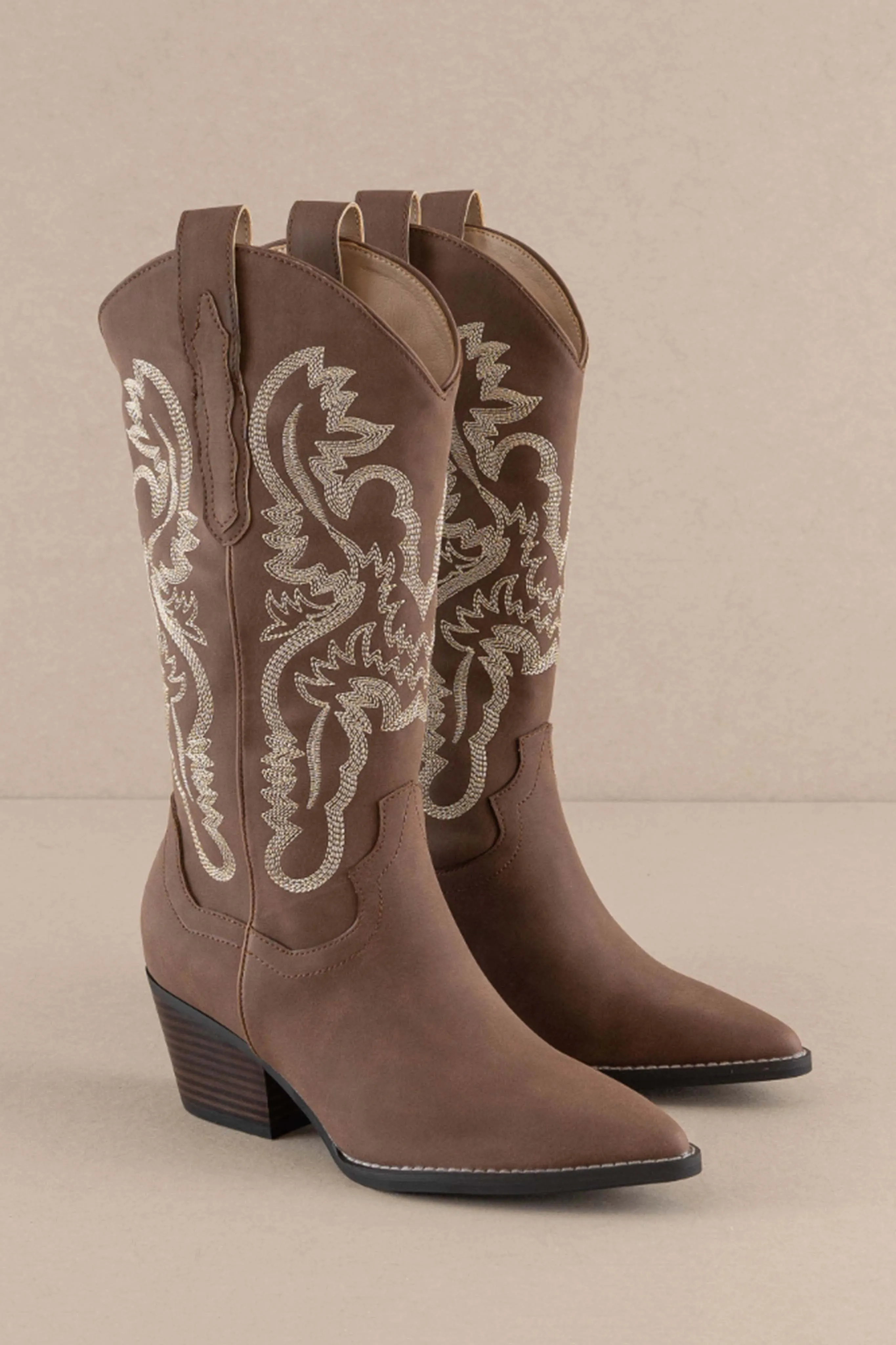 Valley Vintage Suede Boots -Cocoa